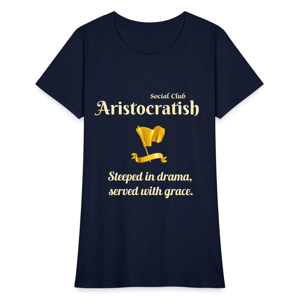 Aristocratish Social Club: Too Classy to Coffee - navy